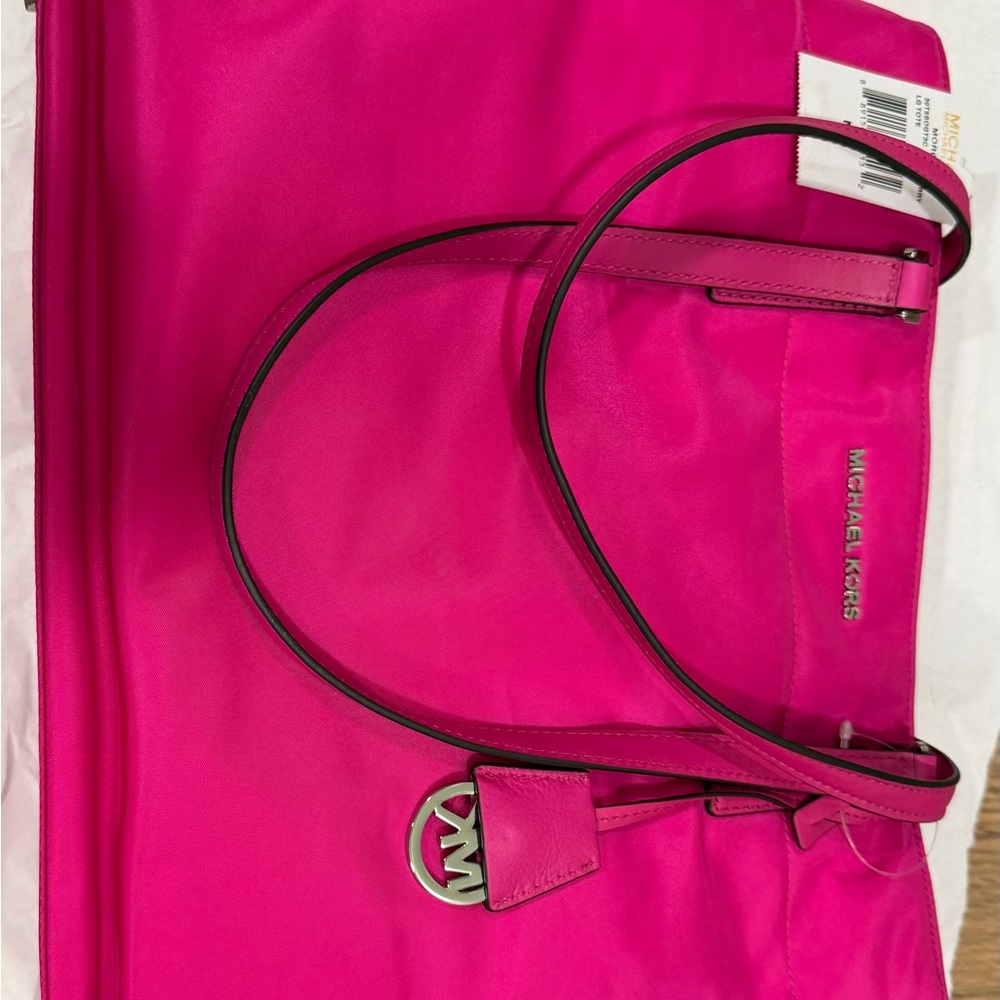 Michael Kors Fuchsia Tote Bag